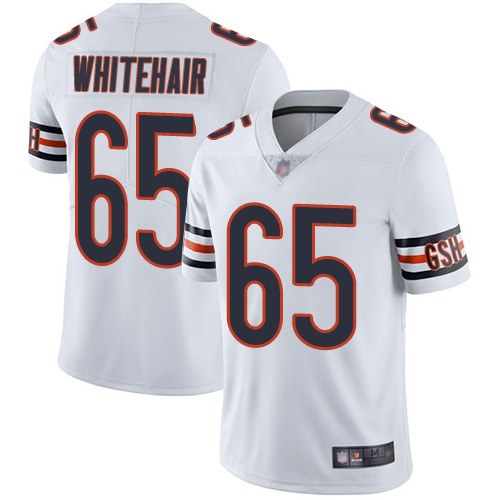 Chicago Bears Limited White Men Cody Whitehair Road Jersey NFL Football #65 Vapor Untouchable->youth nfl jersey->Youth Jersey